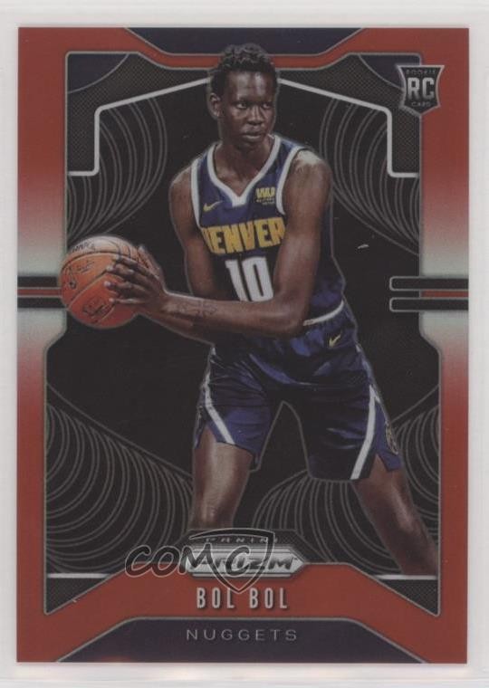2019-20 Panini Prizm Rookie Red Prizm 147/299 Bol Bol #282 Rookie RC 0d0q