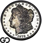 1878-S Morgan Silver Dollar Coin, Proof-Like, Choice BU++ PL