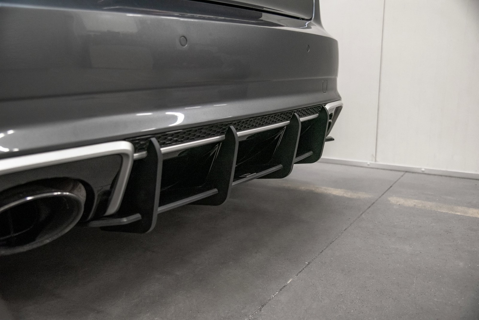 Diffuseur arrière Maxton Audi RS3 8V Sportback noir pour remplacer la jupe arrière d'origine - 3