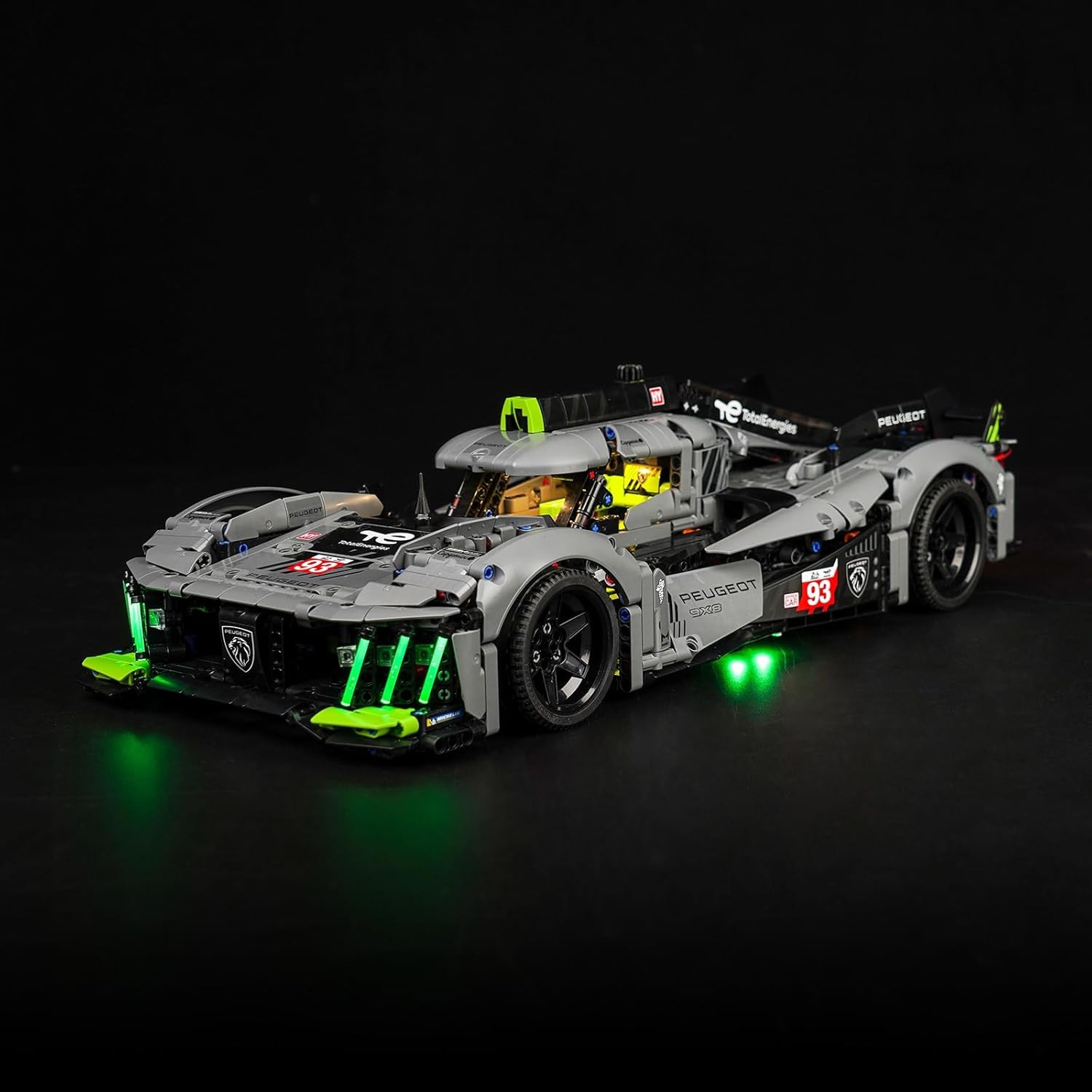Kit LED pour Lego Technic 42156 Peugeot 9X8 24H Le Mans éclairage intérieur