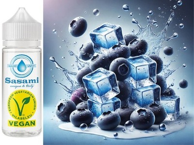 Blueberry Ice - Heidelbeere Ice Aroma Konzentrat - Vegan - Sasami - 100ml