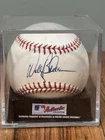 Awesome! Mets WALLY BACKMAN Signed Official MLB Ball + Cube METS Baseball Legend