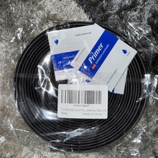 Primer 20FT Flexible Wall Corner Protector Moulding Trim Peel Stick, Black