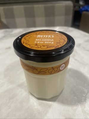 Mrs Meyer's Clean Day Apple Cider Soy Candle 7.2 oz - Limited Ed RARE Lot Of 6
