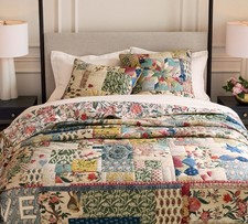 Potterybarn - Elise Love Quilt Size: Full/Queen