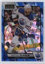 2023-24 O-Pee-Chee Platinum Blue Fragments 31/125 Mattias Ekholm #196 2d8
