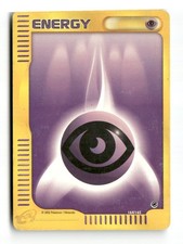 Psychic Energy Common Expedition Base Set 164/165 Pokemon Moderately Played