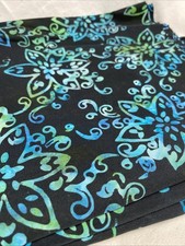 Quilting Fabric Batik 2 Yard Cut NEW