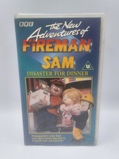 The New Adventures of Fireman Sam: Disaster for Dinner VHS Video - PAL UK Rare