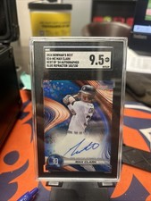 2024 Bowman’s Best Max Clark Blue Auto /150 SGC 9.5
