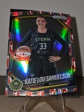 2025 Panini Prizm WNBA #82 Katie Lou Samuelson WNBA Logo Prizm