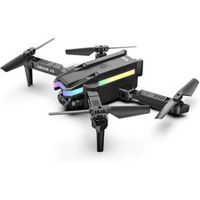 YCRC Drone A3 with Camera for Adults 4K Foldable Aerial Photography Drone, WiFi