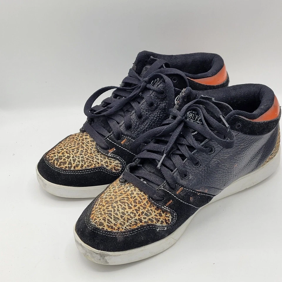 DVS HUF 5 Mid O.I. “Original Intent” Zapatillas Skate Hombre Talla 12 Naranja Negro  Foto 4 de 4