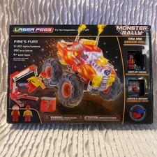 monster rally fires fury - light up monster trucks complete set! BNIB giftable