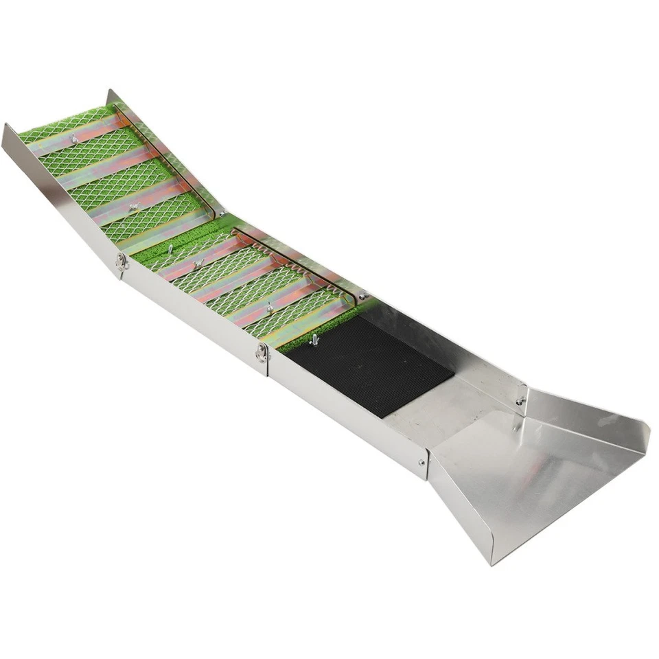 Goldwaschrinne faltbar, Goldwaschpfanne grün Kunststoff Goldwaschen Waschpfanne - Bild 3 von 4