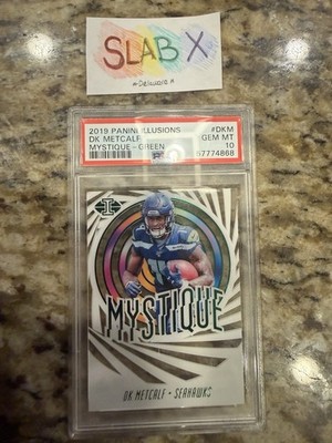 2019 Panini Illusions - Mystique DK Metcalf #MYS-DKM Green /149 (RC)
