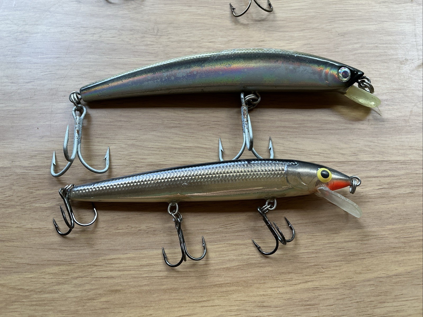 Fishing Lures Lot of 10 Jerkbait Poppers Rattler Older Excalibur Yo Zuri B Lewis - Image 4