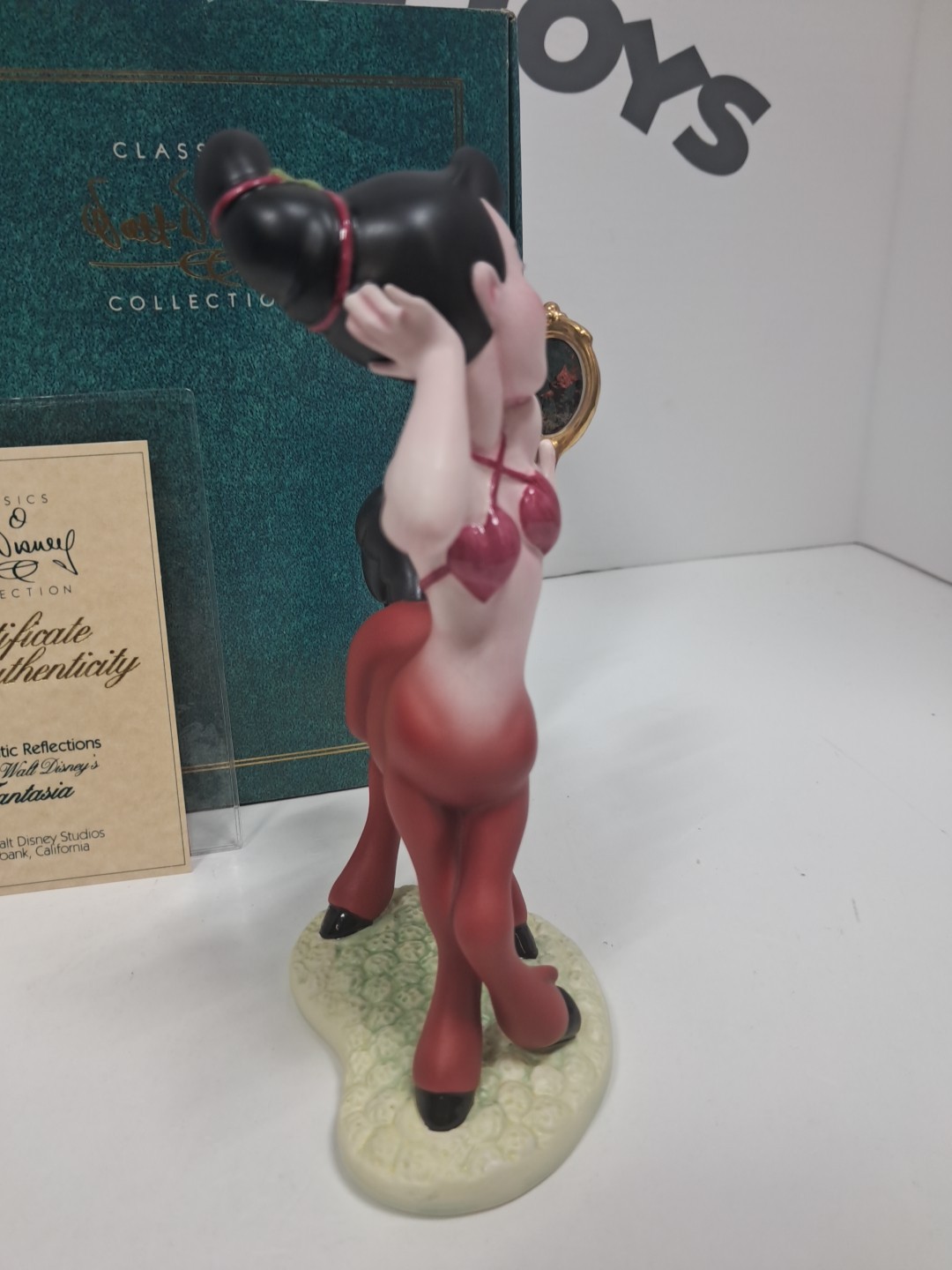 WDCC "ROMANTIC REFLECTIONS" - Fantasia - Pink Centaurette -  in Box COA Numbered