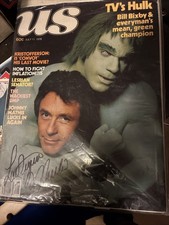 US Magazine 1978. TV's Incredible Hulk, Bill Bixby, Lou Ferringo. Mid Grade
