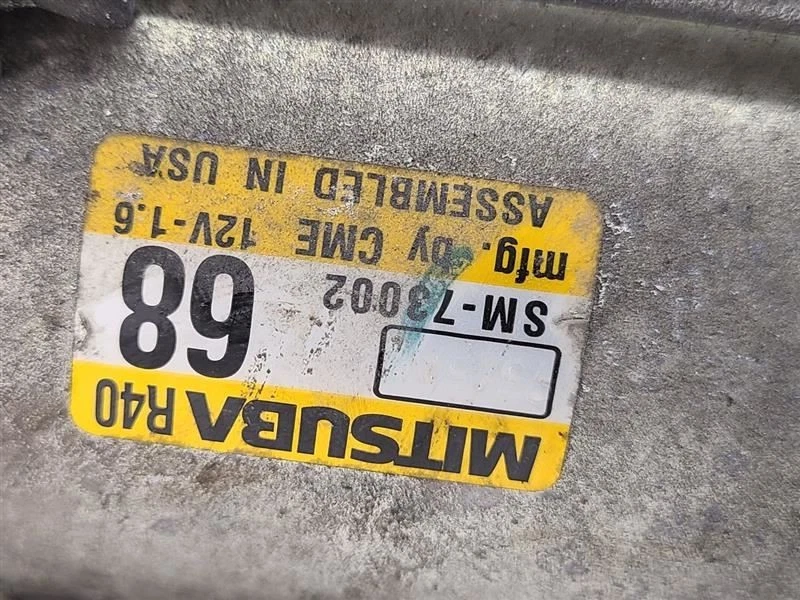 2008 - 2012 年本田 ACCORD 2.4L 升 初学者电机 SM73002 08-12 — 第 3/4 张图片