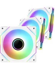 120mm Black Mirror RGB Fans, Premium PC Fans, High Airflow, Ultra-Quiet Speed