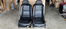 Bmw E70 E71 X5 X6 Complete Front Left Right Black Leather Sport Seats 07-2014