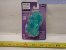 Qty 6 3 Packs of 2 Per Pack Philips AVENT Soothie Pacifier - Green SCF190/41