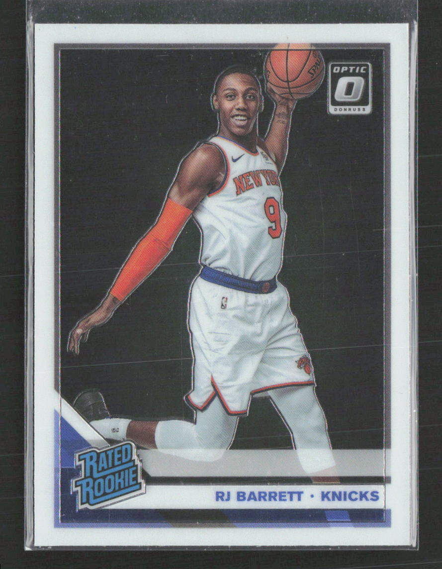 2019-20 Donruss Optic #178 RJ Barrett New York Knicks (Q)