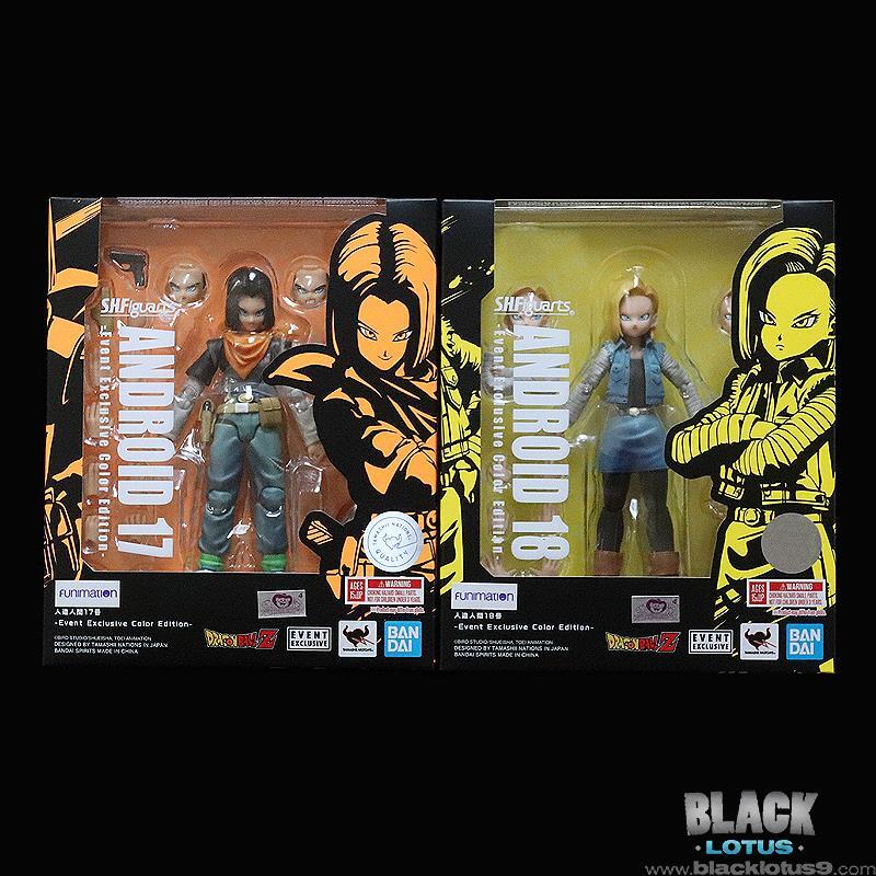 SDCC 2020 SH Figuarts Android 17 18 Set S.H. Dragon Ball Z
