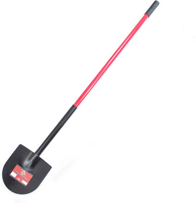 92702 12-Gauge Weighted Caprock/Pony Shovel with Fiberglass Long Handle
