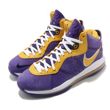 Size 8 - Nike Lebron 8 Lakers Purple 