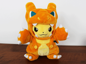 pikachu charizard plush