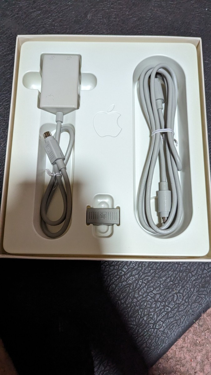 Apple Macintosh LocalTalk Connector Kit Din 8 M2068 Box NOS