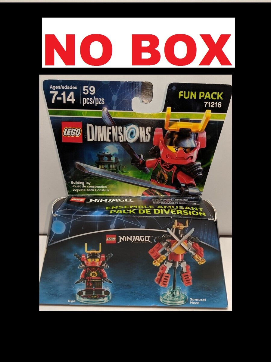 LEGO Dimensions Nya Fun Pack 71216 Brand New Sealed Plastic Bags