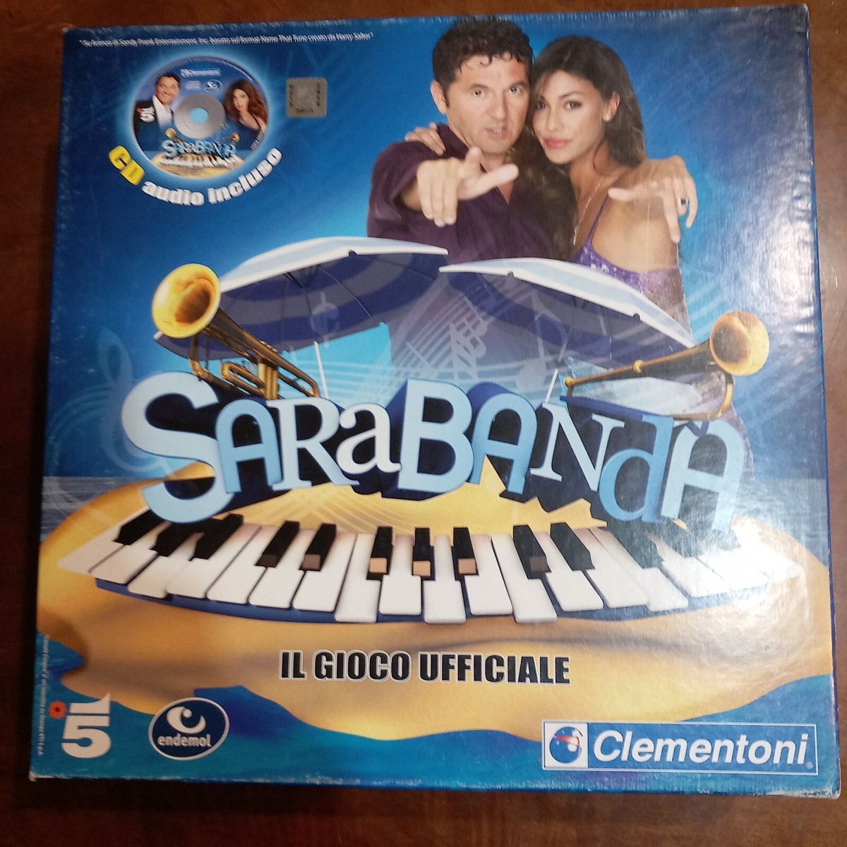 Gioco SARABANDA il gioco ufficiale CLEMENTONI- completo