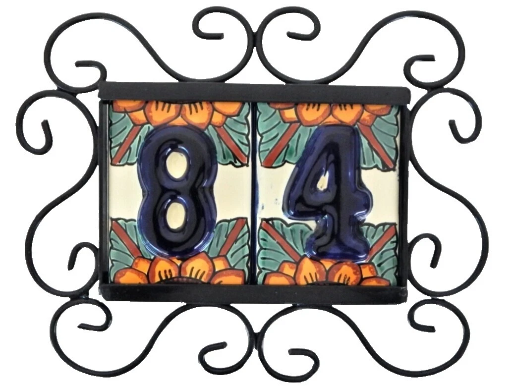 Ceramic Home Décor Number Plaques & Signs