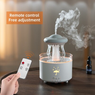 Essential Oil Aroma Diffuse Aromatherapy LED Ultrasonic Humidifier Air Purifier