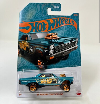 Hot Wheels '65 Mercury Comet Cyclone  Green #4 4/6 - 2024 Pearl and Chrome 56th