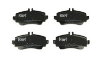 Hart 221 648 BremsbeläGe Set, Scheibenbremse FüR MERCEDES-BENZ