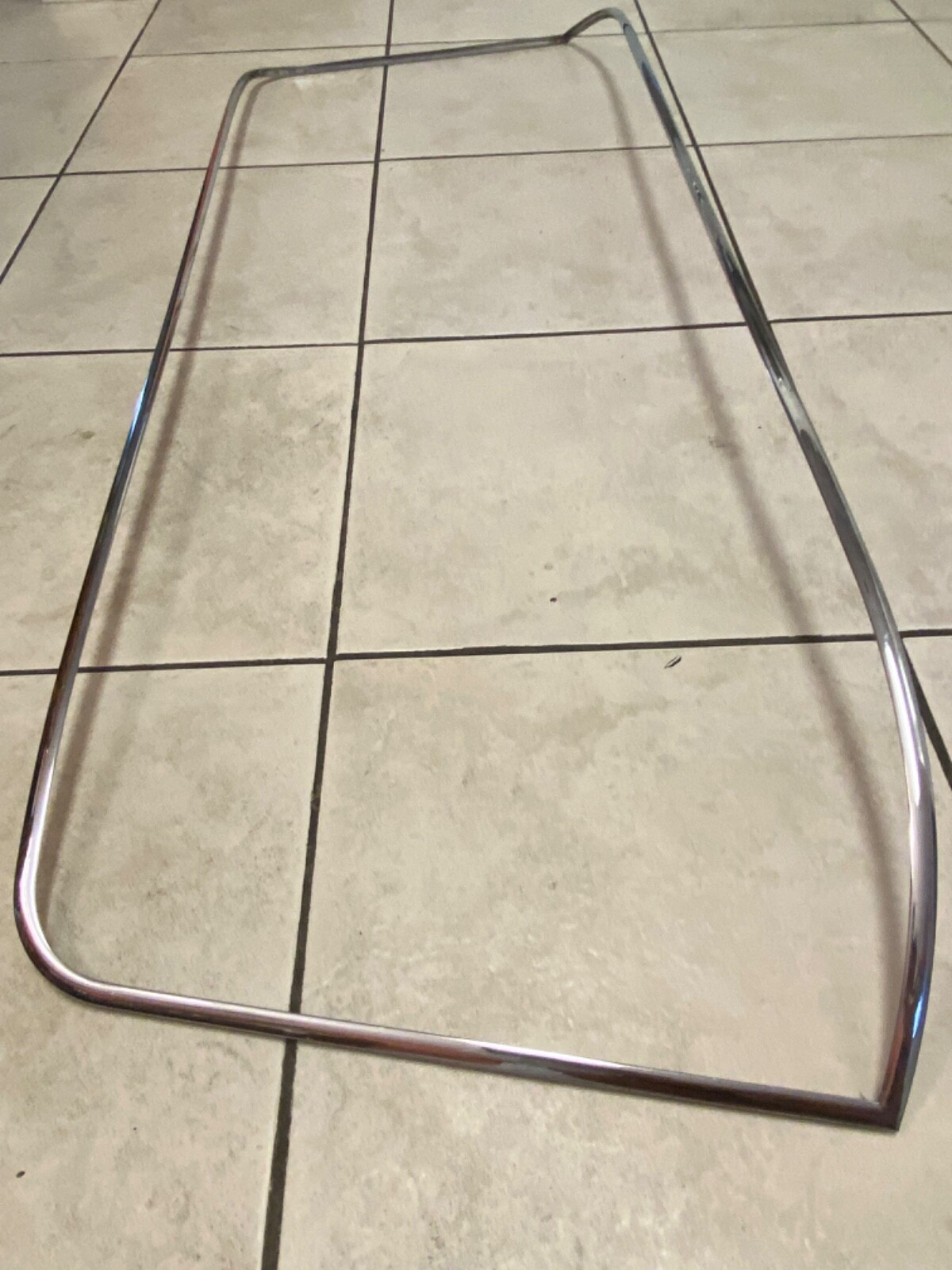 65-80 Great Cond Rolls Royce Silver Shadow FRONT windshield chrome molding trim