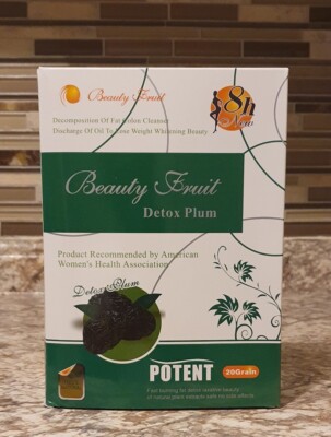 Beauty Fruit Detox Plum Slimming Decomposition Weight Loss . 20 Pcs/box