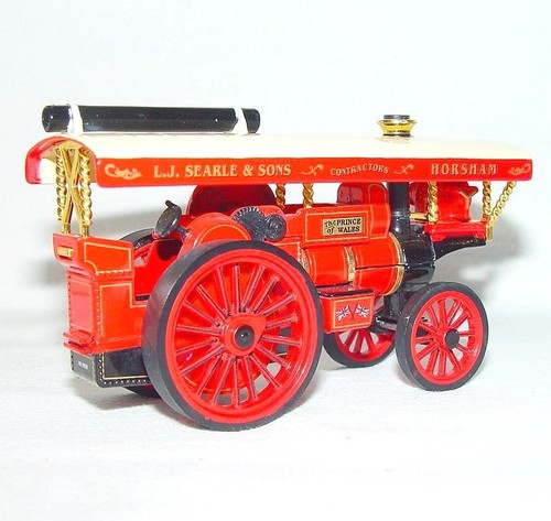 Matchbox Models of Yesteryear 1905 FOWLER "SEARLE & SONS" STEAM ENGINE MIB`96! - Picture 7 of 10