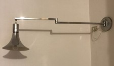 LAMPADA DA PARETE CON BRACCIO OSCILLANTE DI FRANCO ALBINI PER SIRRAH 1960  CVFRA