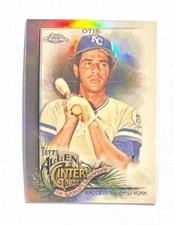 Amos Otis ~ 2022 Topps Allen & Ginter Chrome ~ Refractor #187