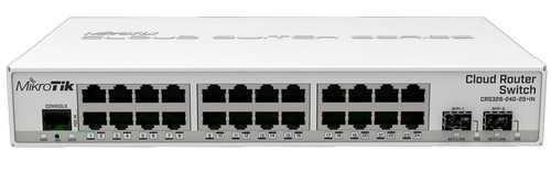 MikroTik New Cloud Router Switch CRS326-24G-2S+IN, 24x Gigabit ports, 2x SFP+ - Picture 3 of 6