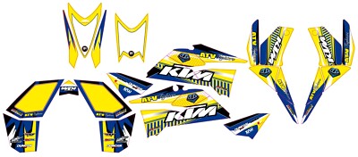Fits Ktm ATV  XC SX 450 525 graphic kit stickers decals pegatinas atv graphics