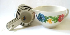 Brand New~FLORAL~Nesting~MEASURING~5pc.cupSet~THE PIONEER WOMAN~Melamine~KITCHEN