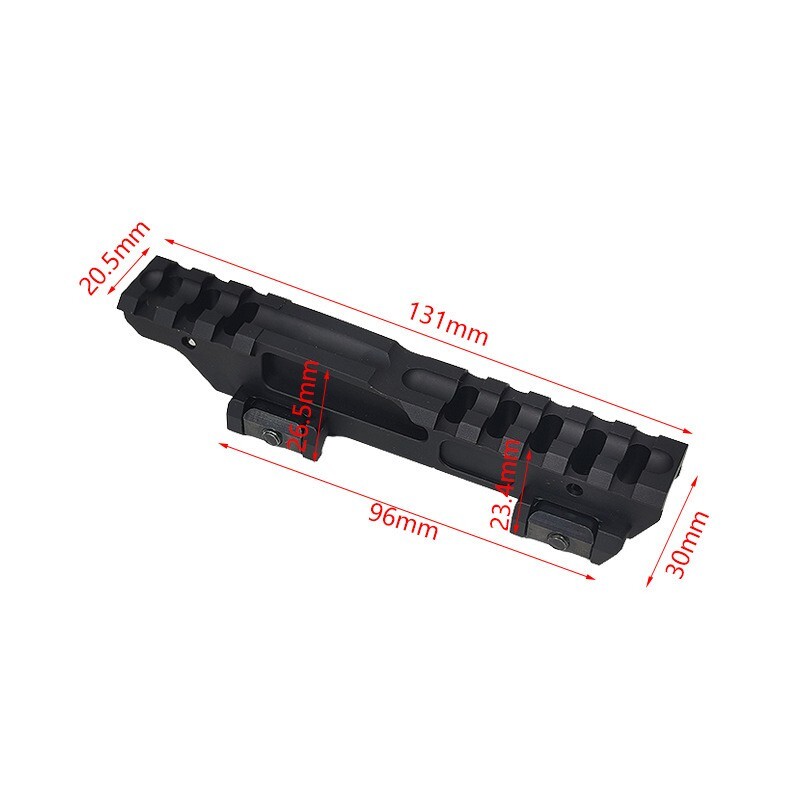 Railscales Contract MonoLift Riser 2.26 inch increase base metal