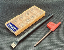 S08K-SCLCR06 INDEXABLE LATHE BORING BAR 8 MM SHANK W/ 10 PCS CCMT060204 US735