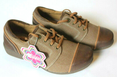 Rocky 4 Eur Sole Tan Brown Lace-Up Rococo Shoes Sneakers Womens Size 5 - 5.5 NWT